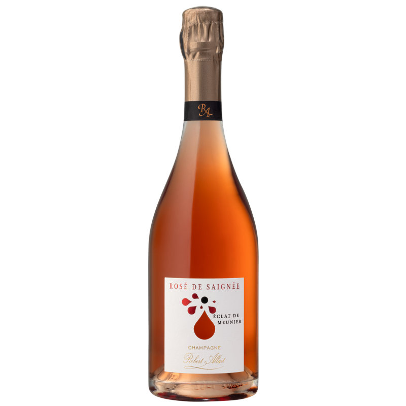 Champagner Robert Allait - Rose de saignee "eclat de Meunier"