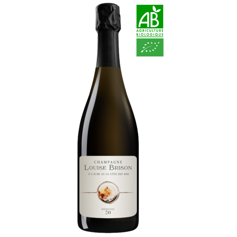 Champagne Louise Brison - À l'Aube de la Côte des Bar millesimato 2020
