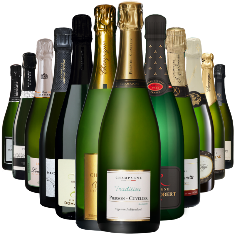 Champagne Terroir - Geschenkset "Entdeckung" 12 Flaschen