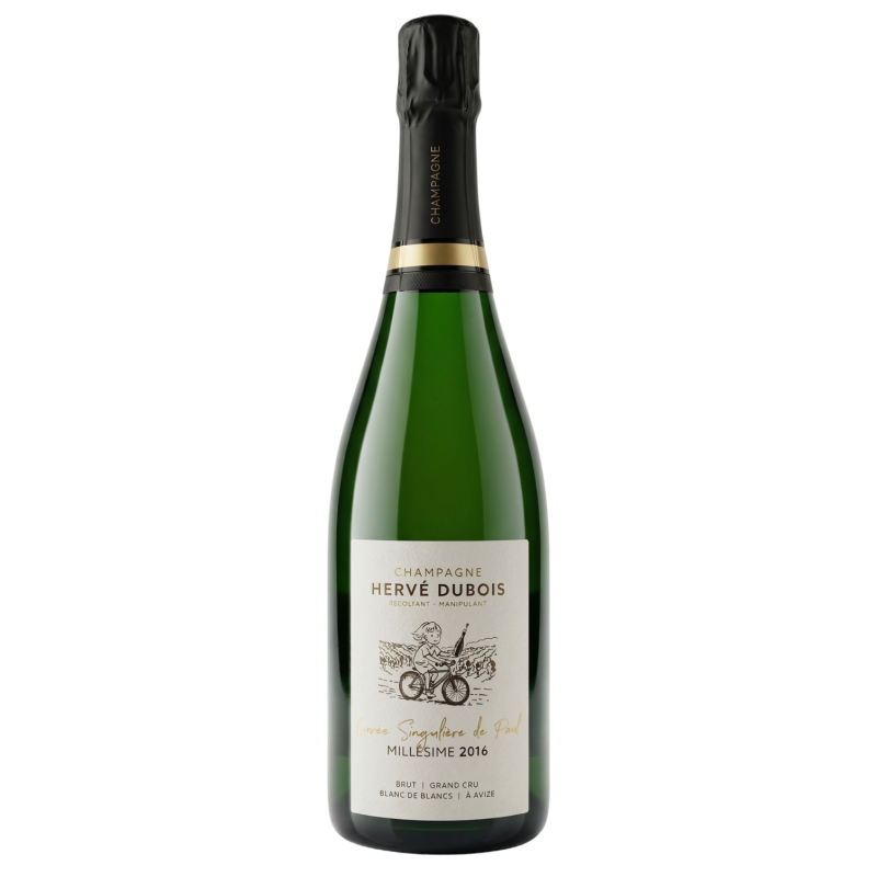 Champagne Hervé Dubois - Cuvee Singuliere de Paul Blanc de Blancs Grand Cru de añada 2016