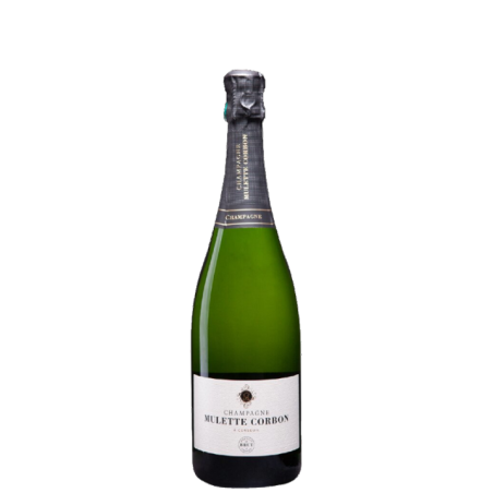 Champagne Mulette Corbon Brut Classique Media Botella