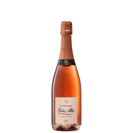 Champagner Robert Allait Rosé Brut Halbe Flasche