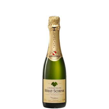 Champagner Bérat Schenk Tradición Demi Sec Botella Media
