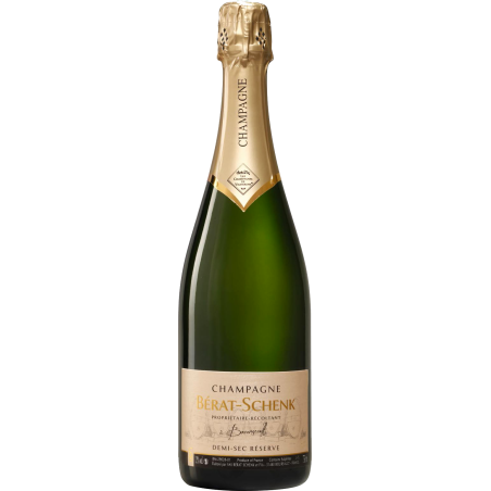 Champagner Bérat Schenk Réserve Halbe Flasche